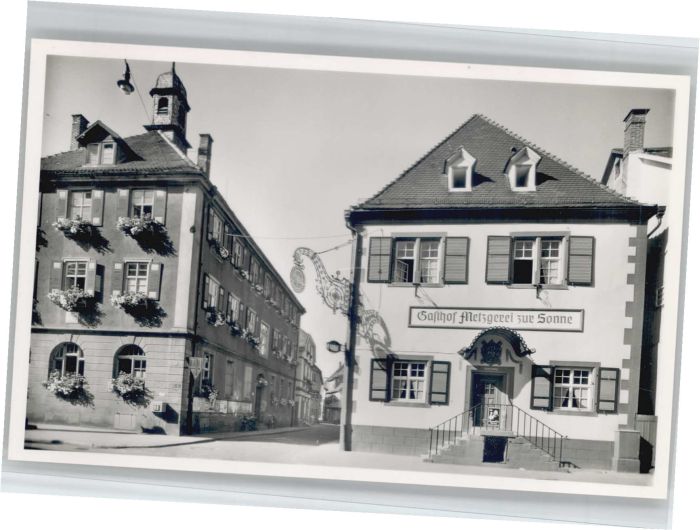 Oberkirch Baden Oberkirch Gasthof zur Sonne