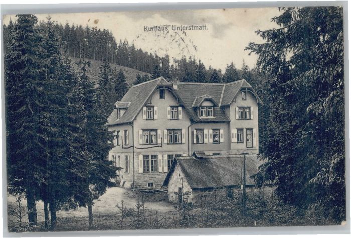 Sasbachwalden [Stempelabschlag] Kurhaus Unterstmatt