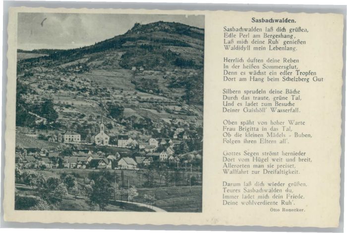 Sasbachwalden