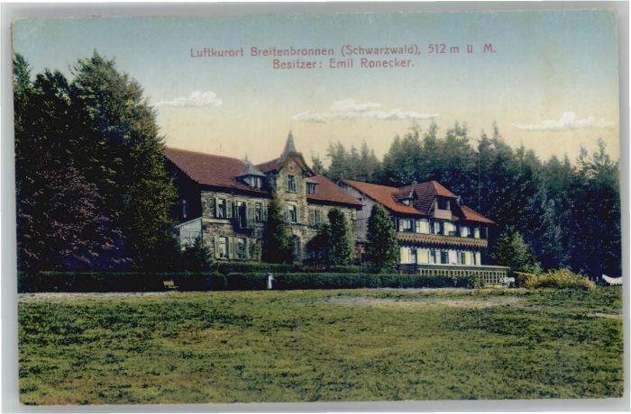 Sasbachwalden [Stempelabschlag] Breitenbronnen