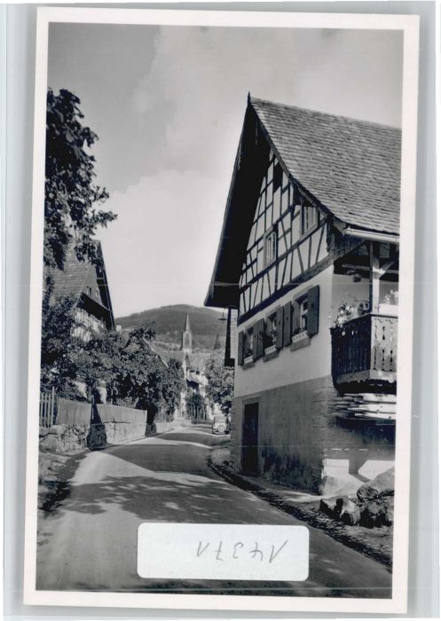 Sasbachwalden Achern Ortenaukreis BW Dorfstrasse