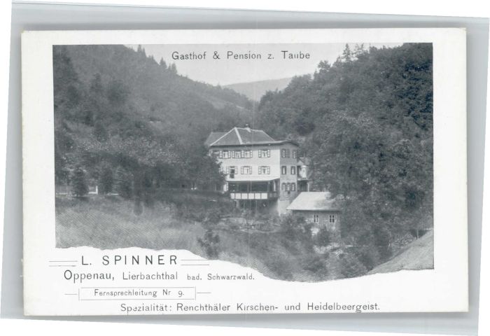Oppenau Gasthof Pension Taube