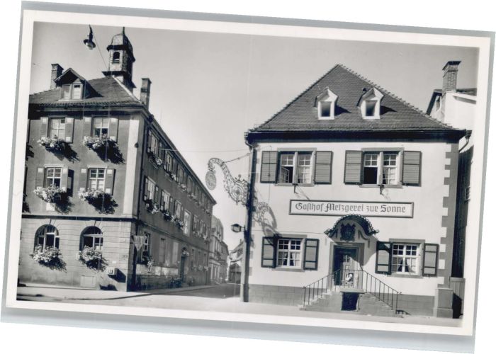 Oberkirch Baden Gasthof Metzgerei Zur Sonne