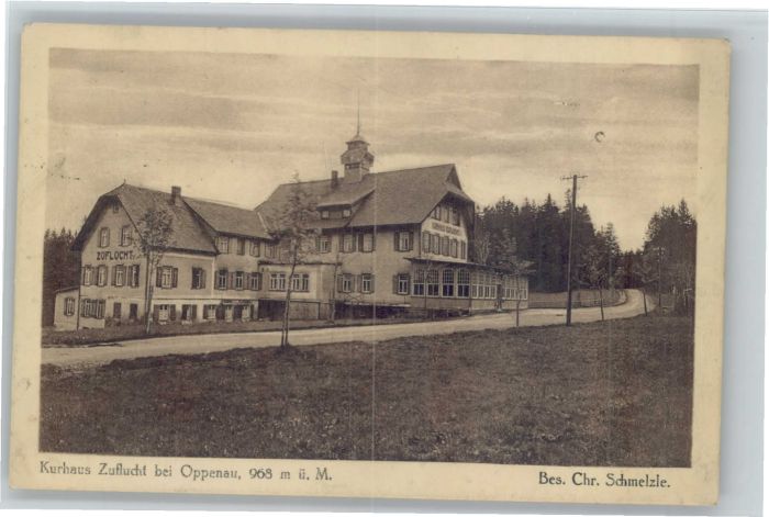 Oppenau Kurhaus Zuflucht