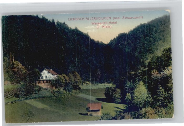 Allerheiligen Oppenau Allerheiligen Hotel Wasserfall