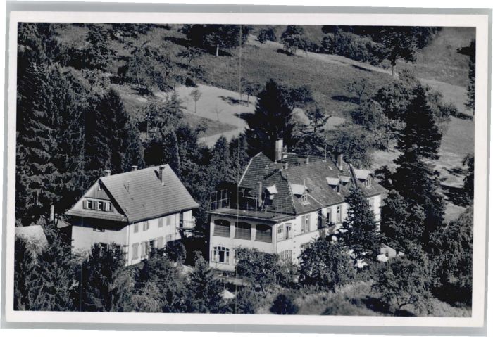 Oppenau Erholungsheim Farnhöhe