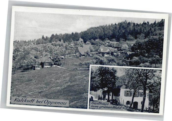 Oppenau Kalikutt Gasthaus zum grünen Wald