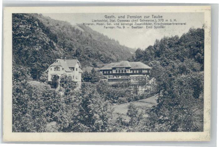 Oppenau Gasthaus Pension Taube