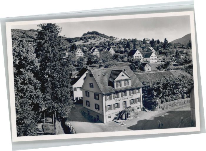 Oppenau Gasthof Brauerei Bruder