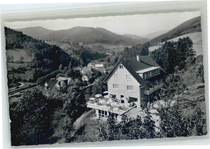 Bad Peterstal-Griesbach Bad Peterstal Kurheim Cafe Sonnenbühl