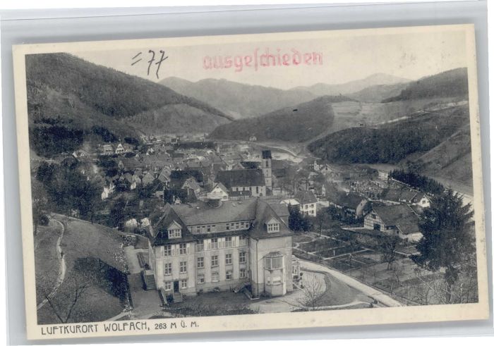 Wolfach Schwarzwald BW