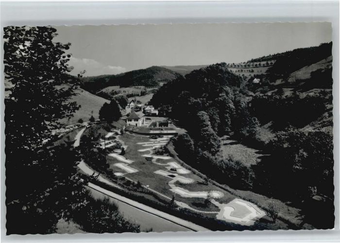 Bad Peterstal-Griesbach Bad Peterstal Schwimmbad Kleingolfplatz