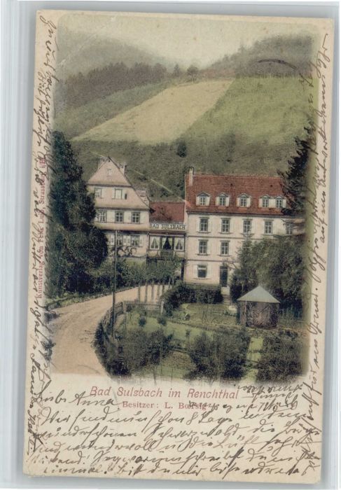 Lautenbach Renchtal Bad Sulzbach