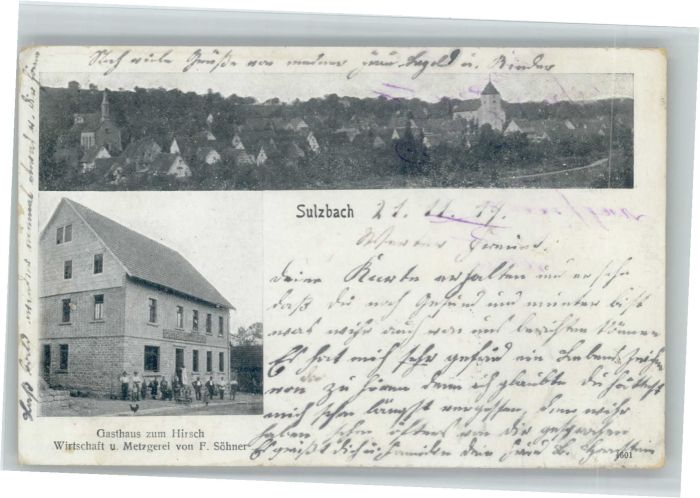 Lautenbach Renchtal SulzbachGasthaus Zum Hirsch