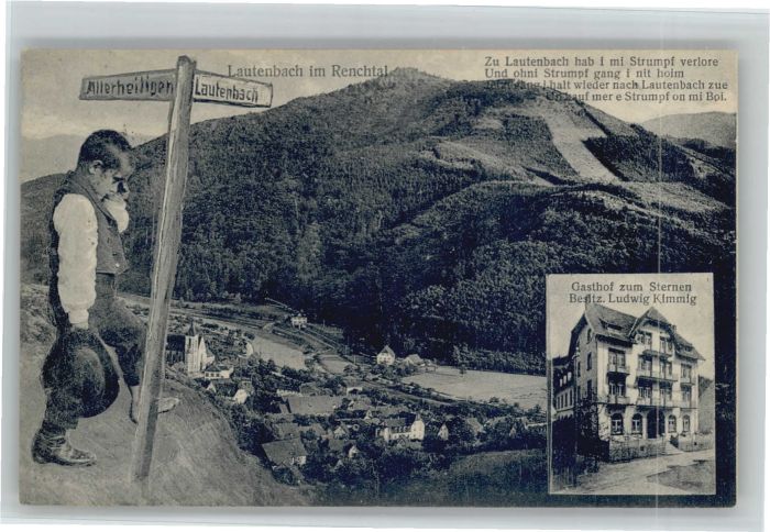 Lautenbach Renchtal Gasthof Zum Sternen