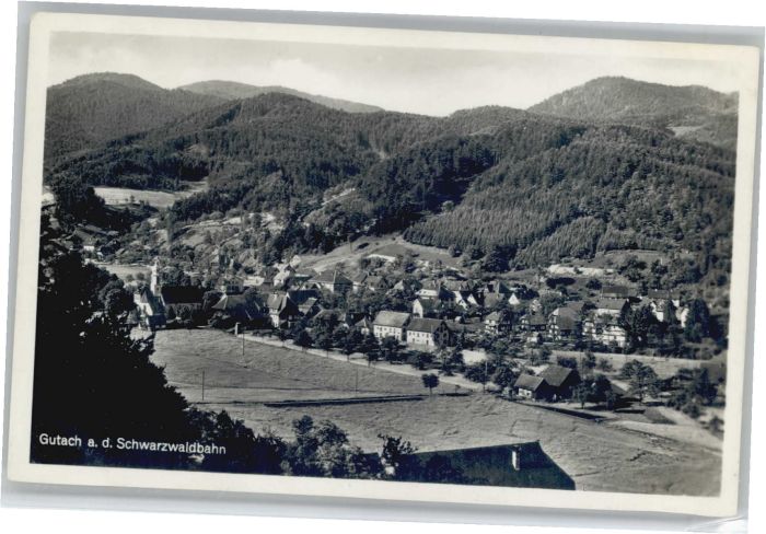 Gutach Schwarzwald Schwarzwaldbahn