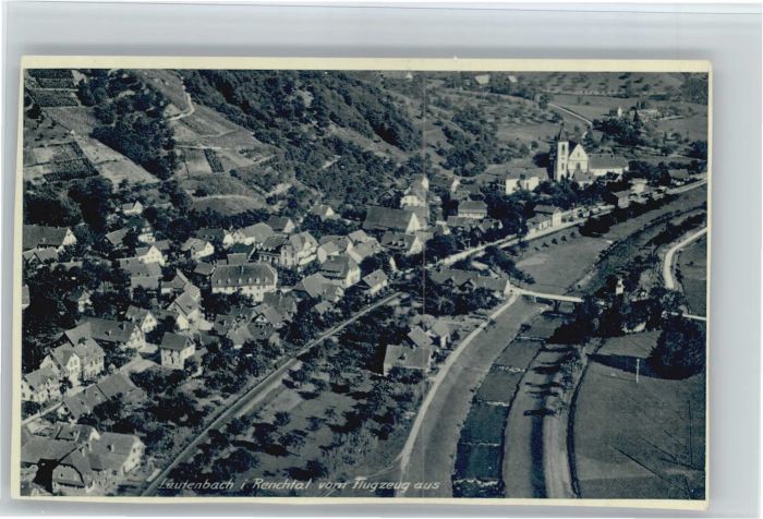 Lautenbach Renchtal Fliegeraufnahme