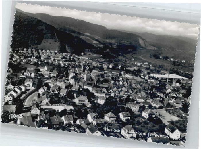 Haslach Kinzigtal Fliegeraufnahme