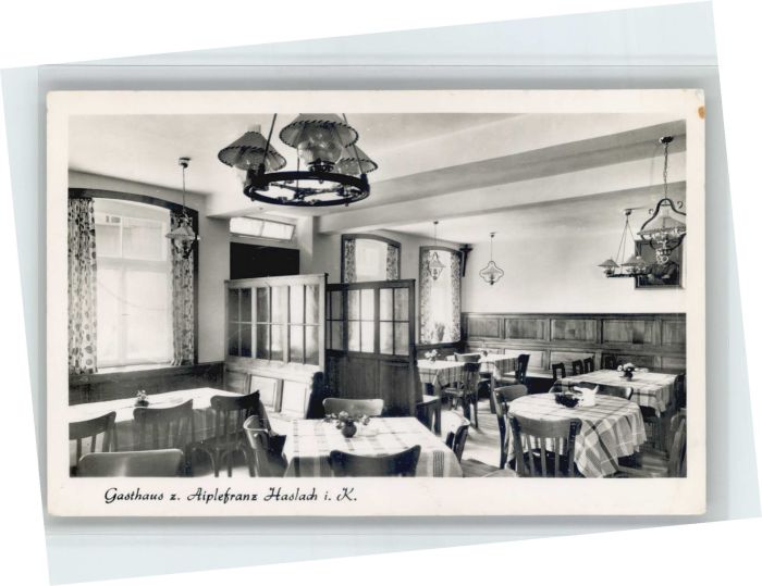 Haslach Kinzigtal Gasthaus Aiplefranz