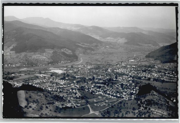 Haslach Kinzigtal Fliegeraufnahme