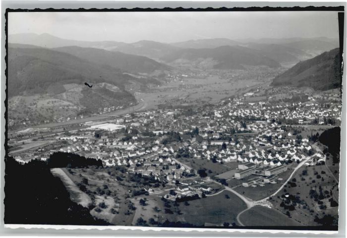 Haslach Kinzigtal Fliegeraufnahme