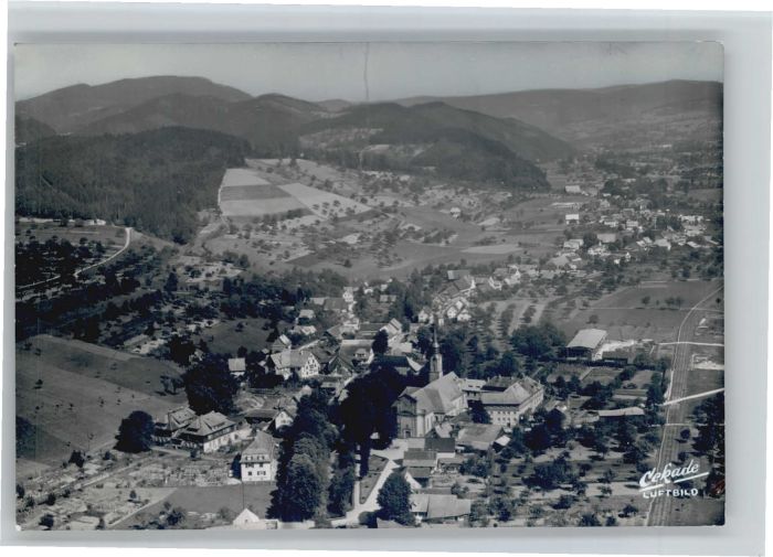 Zell Harmersbach Fliegeraufnahme