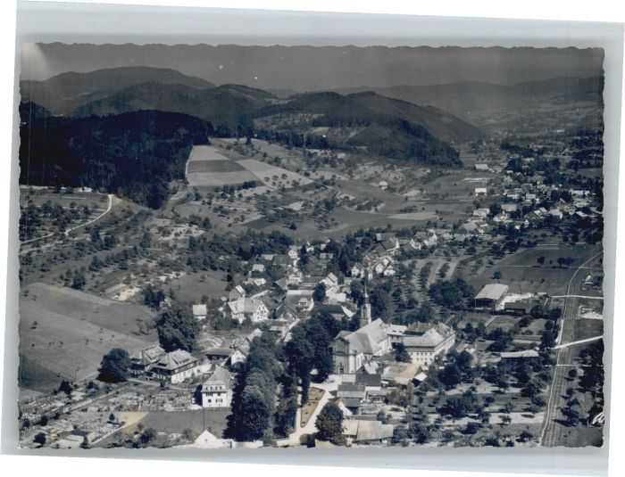 Zell Harmersbach Fliegeraufnahme