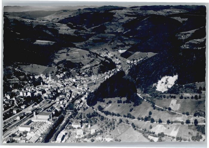 Zell Harmersbach Fliegeraufnahme