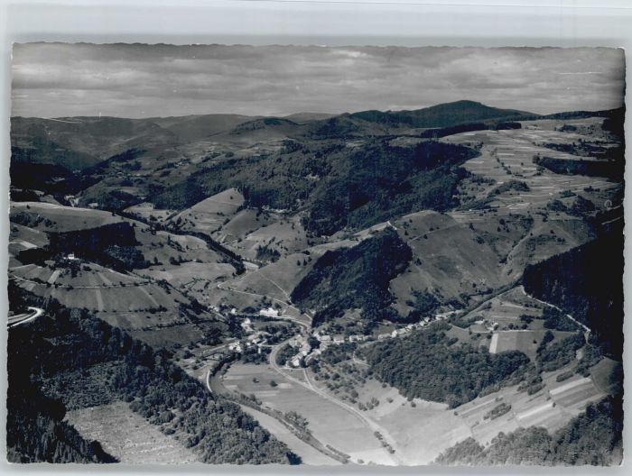 Zell Harmersbach Fliegeraufnahme