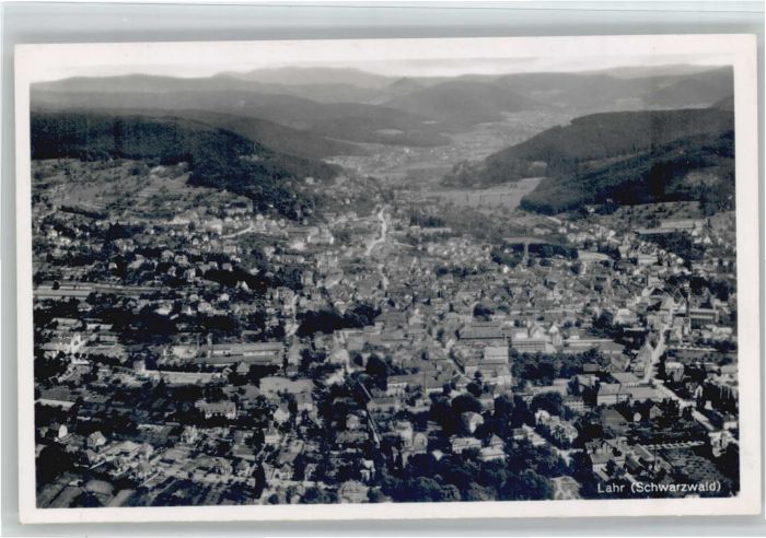 Lahr Schwarzwald Lahr Fliegeraufnahme