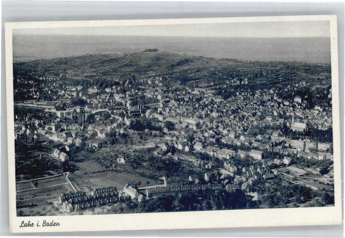 Lahr Schwarzwald Lahr Fliegeraufnahme