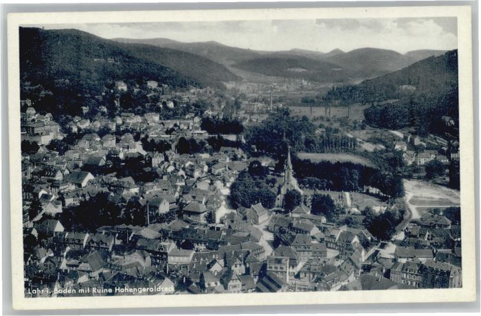 Lahr Schwarzwald Lahr Fliegeraufnahme