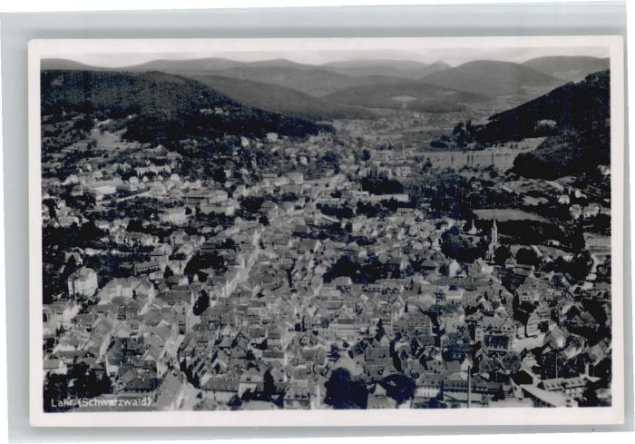 Lahr Schwarzwald Lahr Fliegeraufnahme