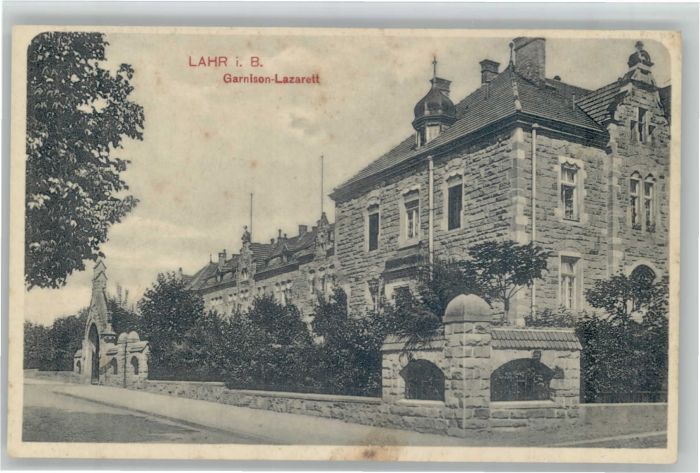Lahr Schwarzwald Lahr Garnison Lazarett