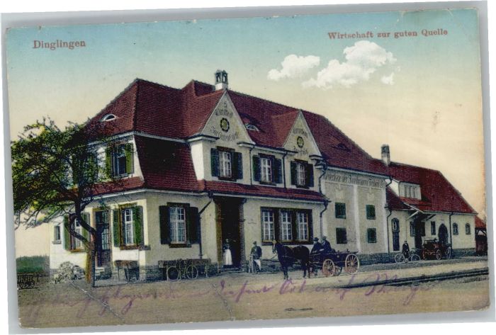 Dinglingen Wirtschaft zur guten Quelle