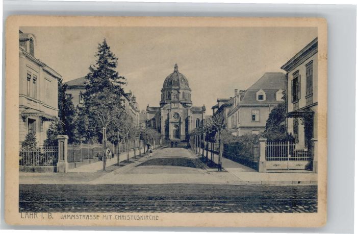Lahr Schwarzwald Lahr Jammstrasse Christuskirche