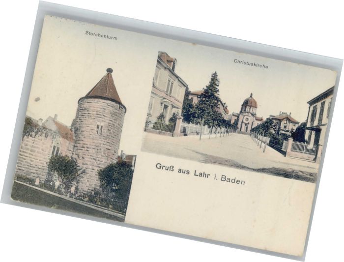 Lahr Schwarzwald Lahr Storchenturm Christuskirche