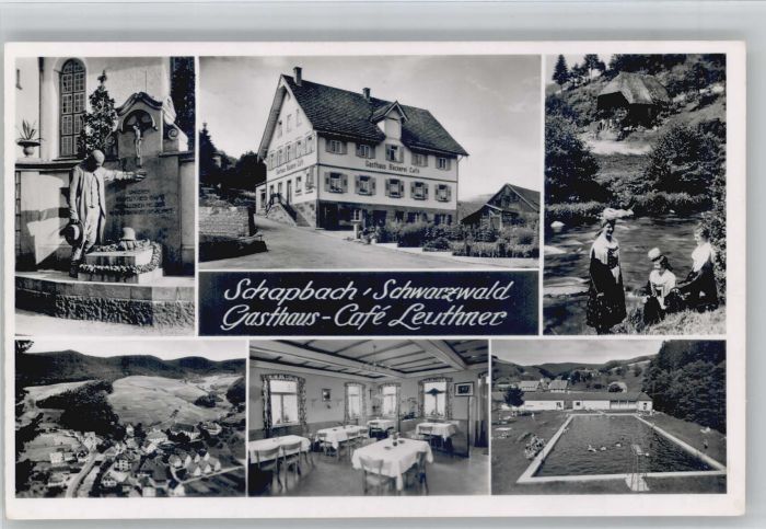 Schapbach Gasthaus Cafe Leuthner