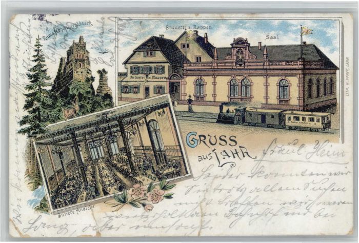 Lahr Schwarzwald Lahr Brauerei zum Rappen