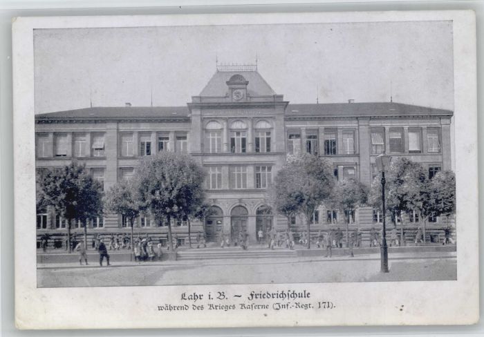 Lahr Schwarzwald Lahr Friedrichschule Infanterie Kaserne