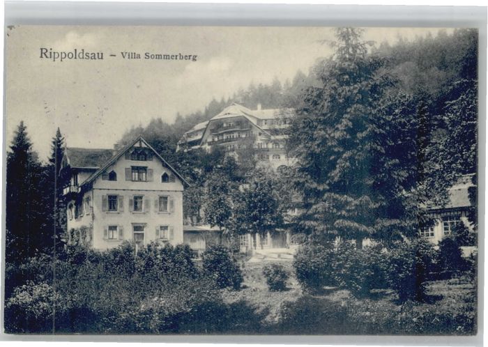Bad Rippoldsau Schwarzwald Bad Rippoldsau Villa Sommerberg