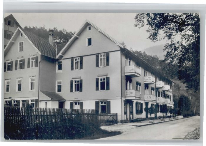 Bad Rippoldsau Schwarzwald Bad Rippoldsau Erholungsheim Klösterle