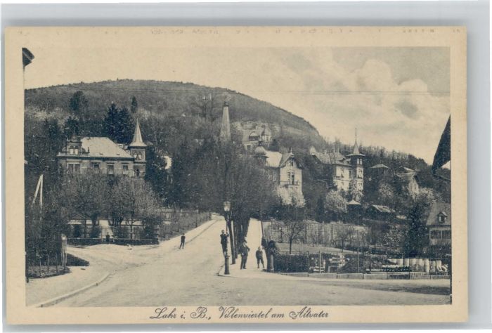 Lahr Schwarzwald Lahr Villenviertel Altvater