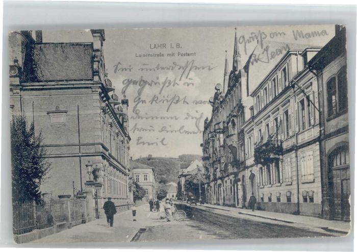 Lahr Schwarzwald Lahr Luisenstrasse Postamt