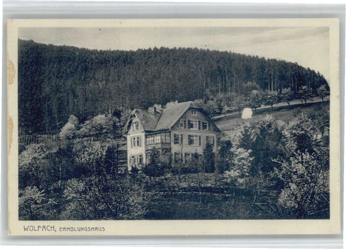 Wolfach Schwarzwald BW Erholungshaus