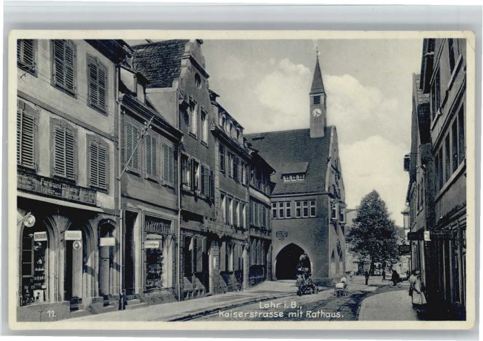 Lahr Schwarzwald Lahr Rathaus Kaiserstrasse