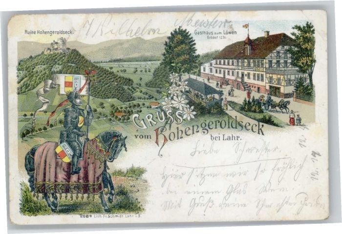Lahr Schwarzwald Lahr Ritter Hohengeroldseck Gasthaus zu