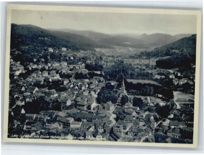 Lahr Schwarzwald Lahr Fliegeraufnahme