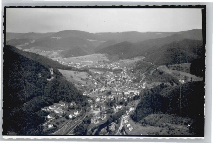 Schiltach Fliegeraufnahme