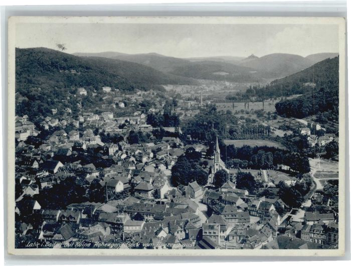Lahr Schwarzwald Lahr Fliegeraufnahme